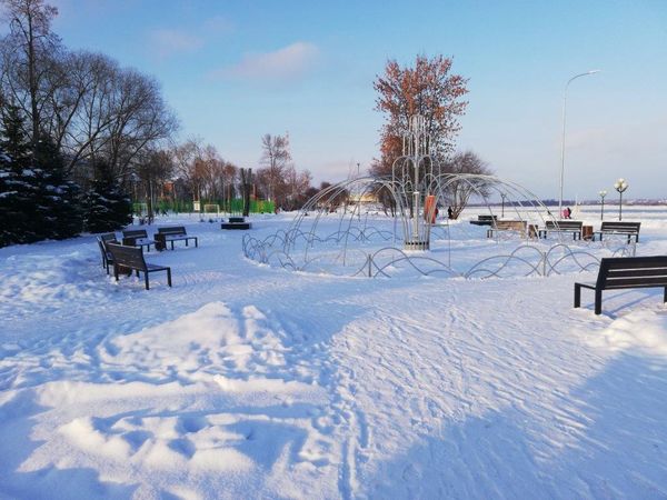 Волжский сквер. 29.12.2018 14.13