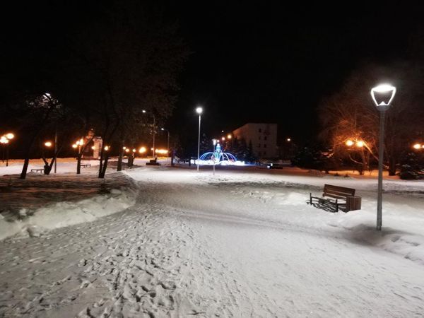 Волжский сквер. 29.12.2018 17.01